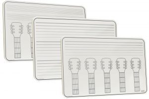 Guitar Music Dry Erase Board