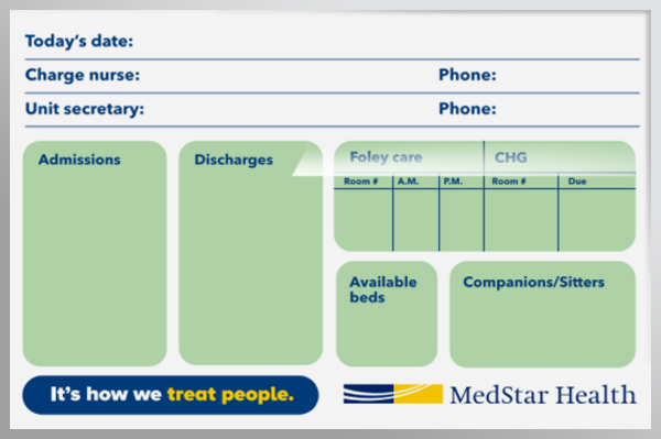 healthcare whiteboards
