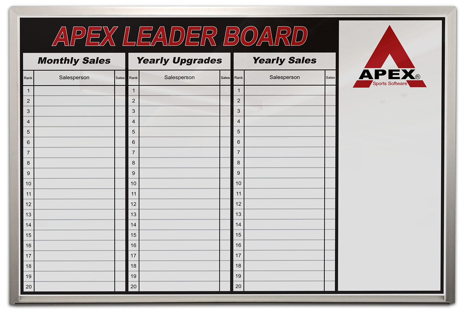 SALES Whiteboard